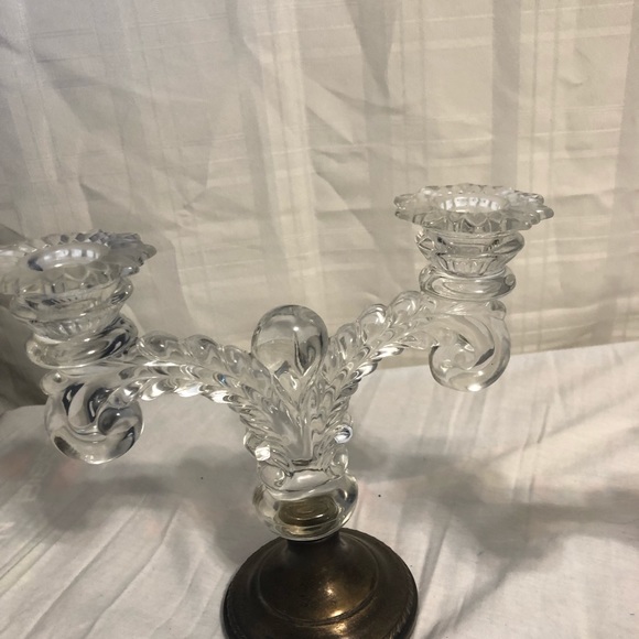 Sterling Silver Weighted Cambridge Candle Holder. - Picture 11 of 16